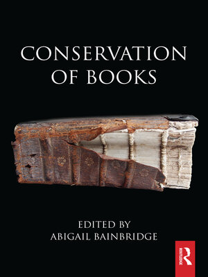 cover image of Conservation of Books